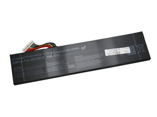 BTI GMS-C60- industrial rechargeable battery Lithium-Ion (Li-Ion) 5440 mAh 11.1 V - GMS-C60-BTI