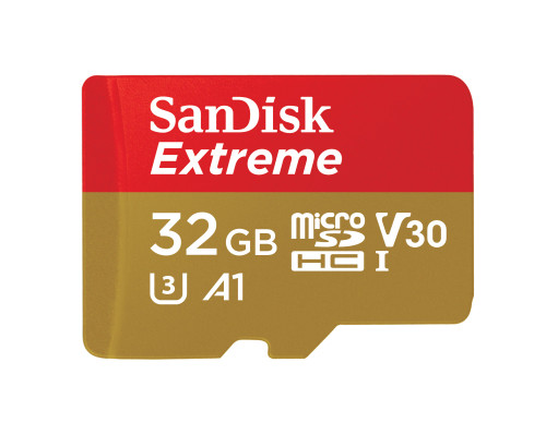 SanDisk Extreme 32 GB MicroSDHC UHS-I Class 10 - SDSQXAF-032G-GN6MA