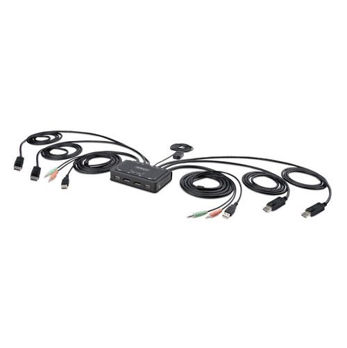 StarTech.com C2-DD46-UA2-CBL-KVM KVM switch Black