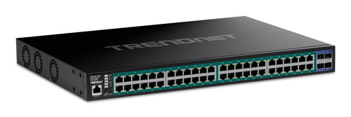 Trendnet TPE-3524S network switch Managed Gigabit Ethernet (10/100/1000) Power over Ethernet (PoE) Black