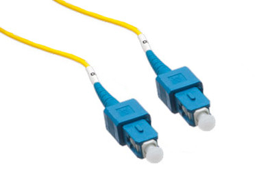 Axiom AXG94470 InfiniBand/fibre optic cable 393.7" (10 m) SC OFNR Yellow
