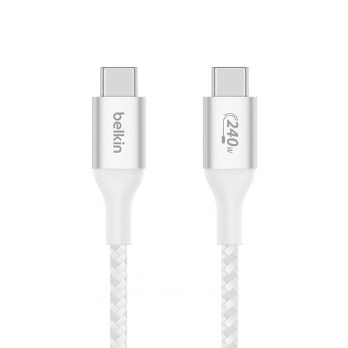 Belkin CAB015bt2MWH USB cable USB 2.0 78.7" (2 m) USB C White