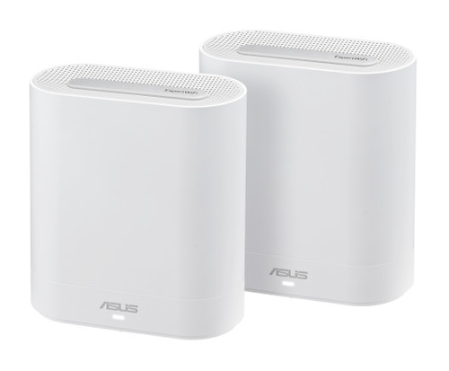 ASUS ExpertWiFi EBM68 Tri-band (2.4 GHz / 5 GHz / 5 GHz) Wi-Fi 6 (802.11ax) White 4 Internal - EBM68 (W-2-PK)