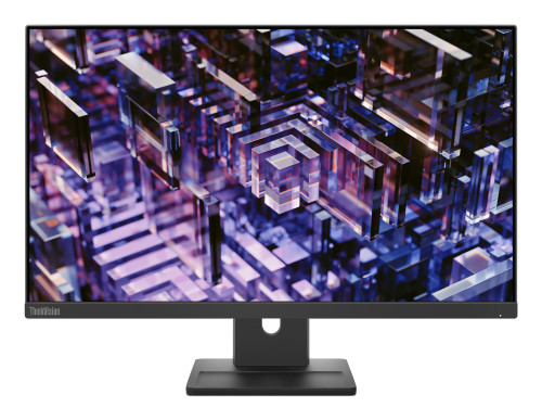 Lenovo ThinkVision E24q-30 computer monitor 23.8" 2560 x 1440 pixels Wide Quad HD LED Black - 63ECGAR2US