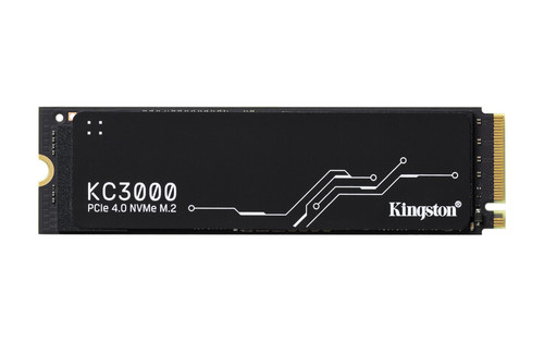 Kingston Technology 4096G KC3000 M.2 2280 NVMe SSD, Bulk - SKC3000D/4096GBK