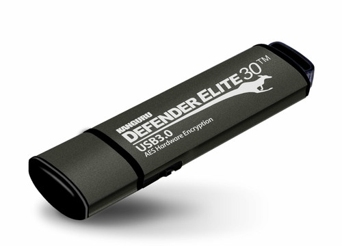 iStorage Kanguru Elite30 USB flash drive 512 GB USB Type-A 3.2 Gen 1 (3.1 Gen 1) Black - KDFE30-512G