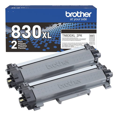 Brother TN-830XL2PK toner cartridge 2 pc(s) Original Black - TN830XL2PK