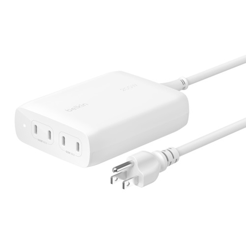 Belkin BoostCharge Pro Laptop, Smartphone, Tablet White AC Fast charging Indoor - WCH015DQWH