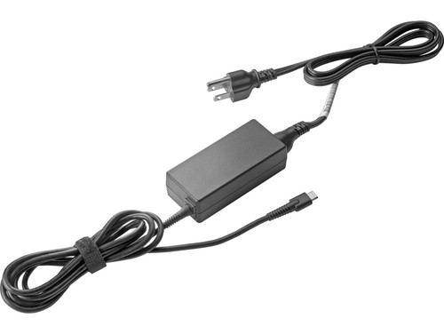 HPE 45W USB-C LC power adapter/inverter Indoor Black - 1MZ01AA#ABA