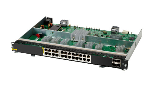 HPE Aruba Networking CX 6400 v2 24p Smart Rate 1G/2.5G/5G/10G Class8 PoE 4p SFP56 50G Module - S1T83A
