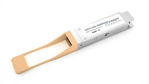 Axiom QSFP-100G-4WDM40-AX network transceiver module Fiber optic 100000 Mbit/s QSFP28