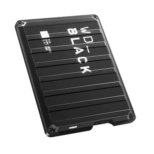 Western Digital WD_BLACK P10 Game Drive external hard drive 2 TB 3.5" USB Type-A 2.0/3.2 Gen 1 (3.1 Gen 1) Black - WDBA2W0020BBK-WES1