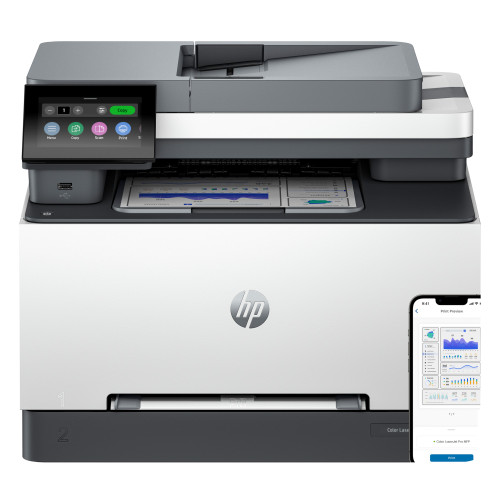 HP LaserJet Pro 3301sdw Wireless Multifunction Color Printer, Copier, Scanner; Duplex - 499Q3F#BGJ