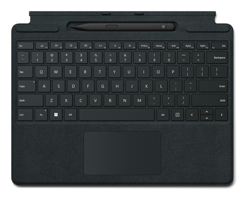 Microsoft Surface Pro KB w/ SlimPen QWERTY English Microsoft Cover port Black - 8X8-00141