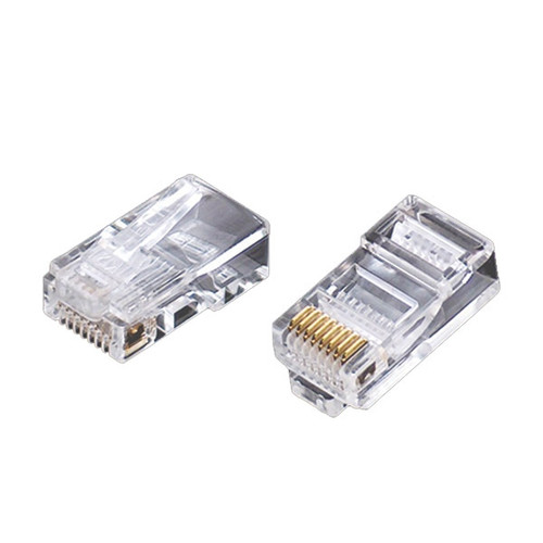 Weltron 44-751-8LB6N wire connector RJ-45 Transparent