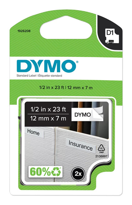 DYMO 1926208 printer label White Self-adhesive printer label