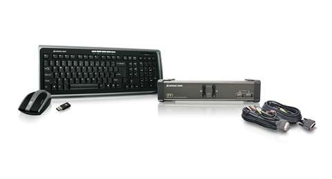 iogear GCS1102-KM1 KVM switch Gray