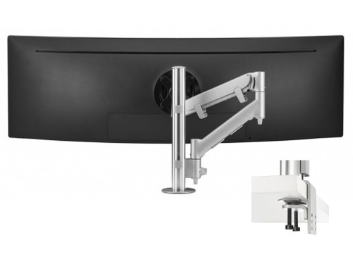 Atdec AWMS-HX40-H-S monitor mount / stand Silver Desk