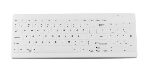 TG3 Electronics KBA-CK96-WNUN-US keyboard Medical USB QWERTY US International White