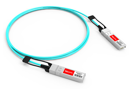 Accortec SFP-25G-AOC10M-ACC InfiniBand/fibre optic cable 393.7" (10 m) SFP28 AOC Aqua color