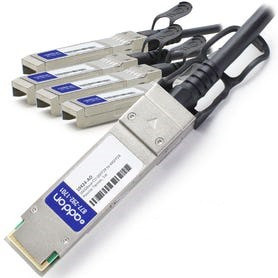 AddOn Networks QSFP28-4SFP28-PDAC0-5M-AO InfiniBand/fibre optic cable 19.7" (0.5 m) 4xSFP28