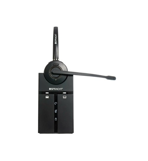 Spracht HS-2020 headphones/headset Wired & Wireless Head-band Calls/Music Black
