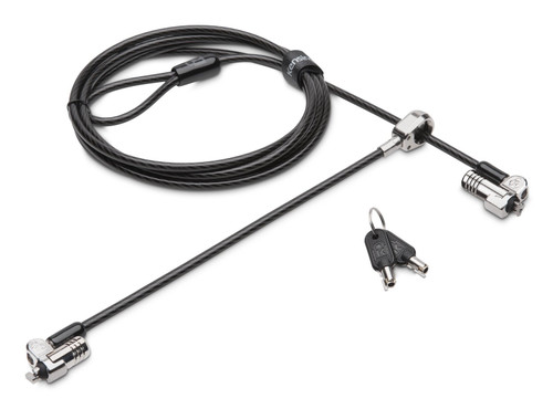 Kensington K64448TAA cable lock Silver 70.9" (1.8 m)