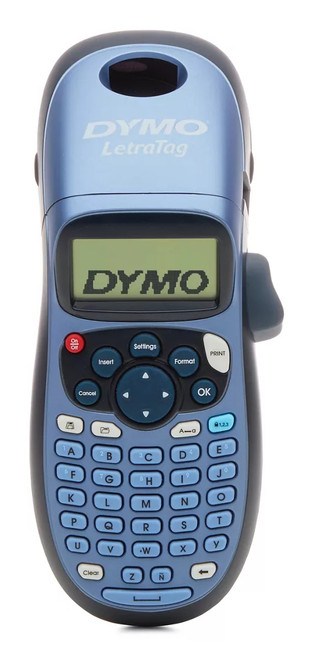 DYMO LetraTag 100H label printer Direct thermal Color 180 x 180 DPI 12 mm/sec LT ABC - 2174534
