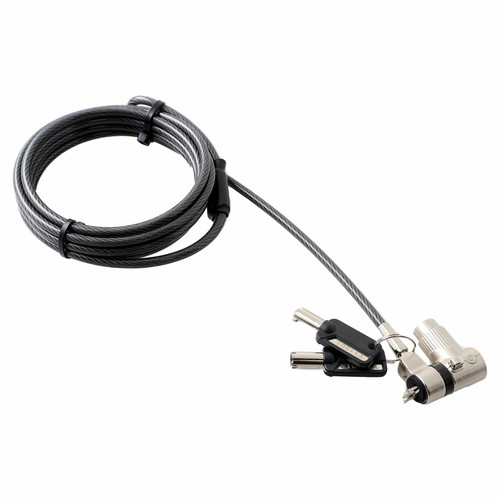 CODi UNIVERSAL KEYED LOCK BODY W/ cable lock Black, Gray - KL2090