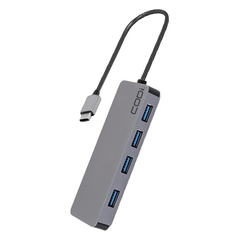CODi A01065 interface hub USB Type-C 10000 Mbit/s Gray