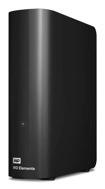 Western Digital WDBWLG0160HBK-NESN external hard drive 16 TB 2.0/3.2 Gen 1 (3.1 Gen 1) Black