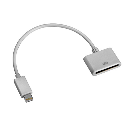 4XEM 4X830PINACBL mobile phone cable White 7.87" (0.2 m) Apple 30-pin Lightning