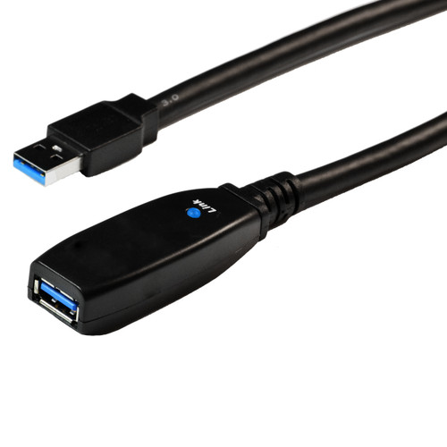 4XEM 4X3302A220M USB cable USB 3.2 Gen 1 (3.1 Gen 1) 787.4" (20 m) USB A Black