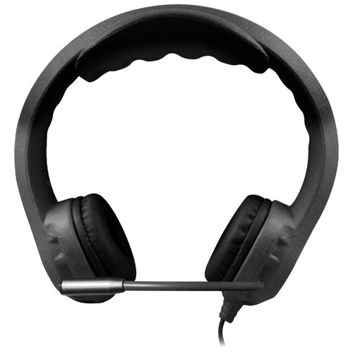 HamiltonBuhl Kid's Flex-Phones Headset Wired Head-band Education Black - KFX2-BLK