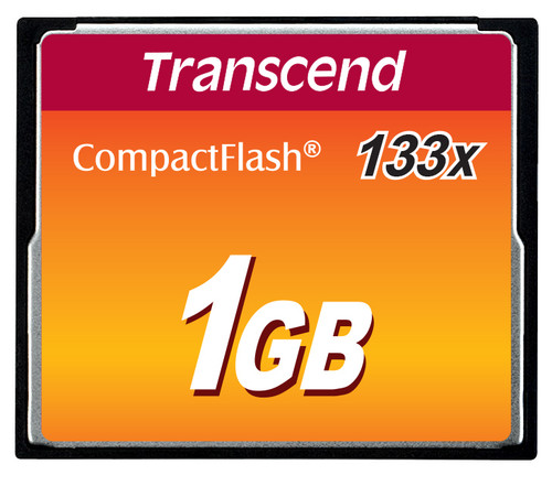 Transcend 1 GB CF 133x CompactFlash MLC - TS1GCF133