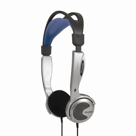 Koss KTXPRO1 headphones/headset Wired Head-band Music Black, Blue, Silver