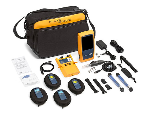 Fluke OFP2-100-QI network cable tester Fiber cable tester InGaAs (Indium Gallium Arsenide) sensor Yellow
