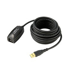 SMART Technologies USB-XT USB cable USB 2.0 196.9" (5 m) USB A 0.48 Gbit/s Black