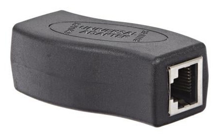 Fluke CIQ-RJA cable gender changer RJ45 RJ11 Black