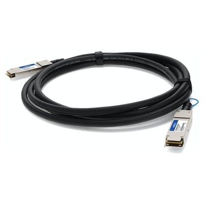 AddOn Networks QSFP-100G-CU2-5M-AO InfiniBand/fibre optic cable 98.4" (2.5 m) QSFP28 Black, Silver