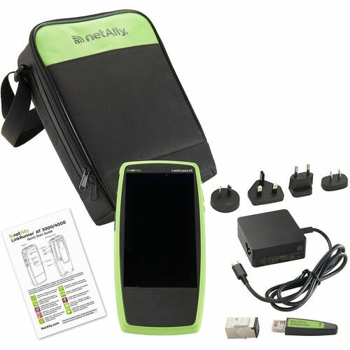 NetAlly LinkRunner AT 3000 PoE tester Green - LRAT-3000-KIT