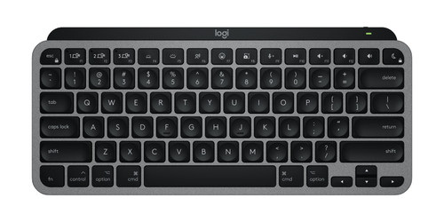 Logitech MX Keys Mini For Mac keyboard Home/Office Bluetooth QWERTY English Black, Gray - 920-012644