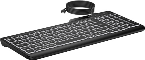HP 405 Multi-Device Backlit Wired Keyboard - 7N7C1UT#ABA