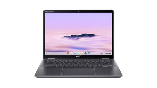 Acer Chromebook CPE594-1N-57ZJ Intel Core 5 120U 14" Touchscreen Full HD 16 GB LPDDR5x-SDRAM 256 GB SSD Wi-Fi 6E (802.11ax) ChromeOS US English Metallic - NX.KWFAA.002