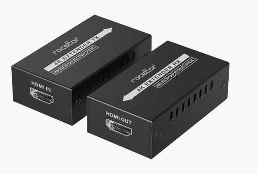 Rocstor Y10G013-B1 AV extender AV transmitter & receiver Black