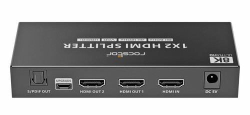 Rocstor Y10G011-B1 video splitter HDMI 2x HDMI