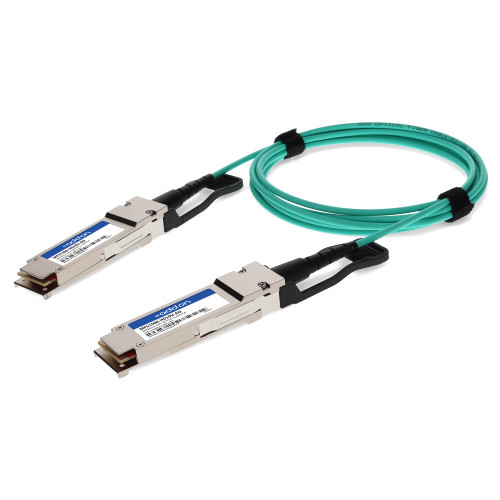 AddOn Networks MELLANOX MFS1S00-H010V COMP InfiniBand/fibre optic cable 393.7" (10 m) QSFP56 AOC Green - MFS1S00-H010V-AO