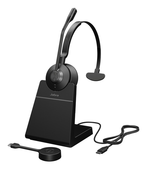 Jabra Engage 55 SE Headset Wireless Head-band Office/Call center Black - 9653-435-125