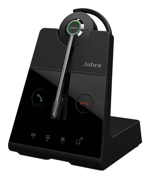 Jabra Engage 65 SE Headset Wireless Ear-hook, Head-band Office/Call center Black - 9655-553-125