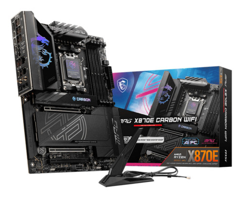 MSI MPG X870E CARBON WIFI motherboard AMD X870E Socket AM5 ATX - X870ECARBONWIFI7